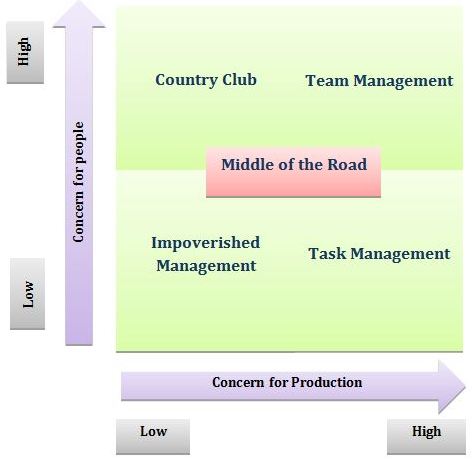 blake mouton managerial grid