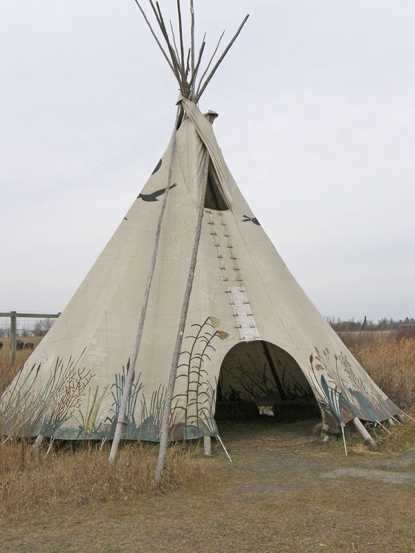 teepee-voorbeelden van kegels