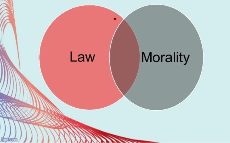 difference between law and morality essay