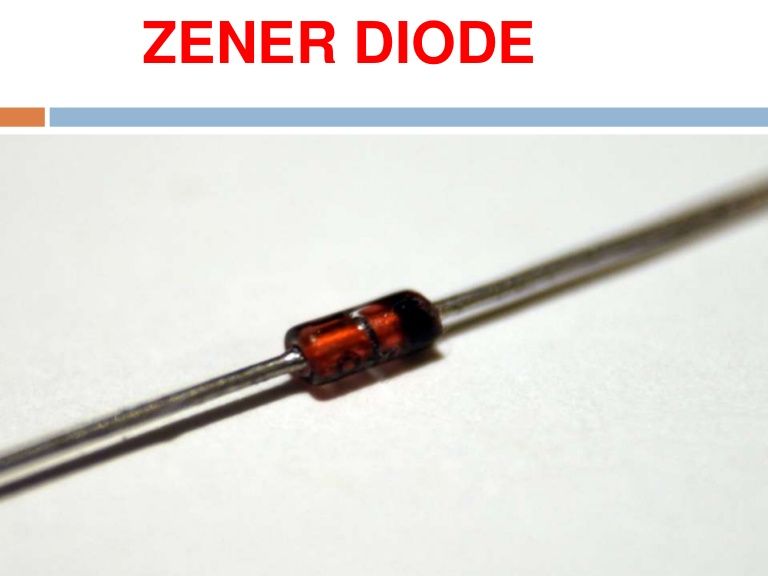 presentation on zener diode